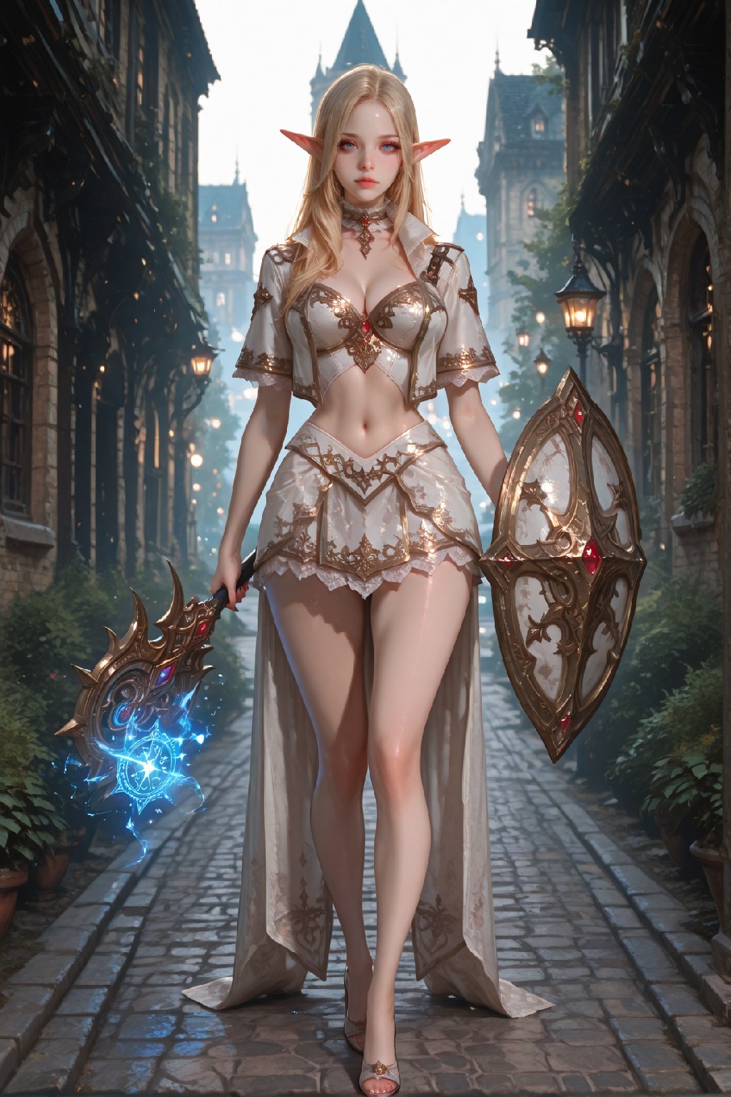 Mysterious Muse of the Light Elves