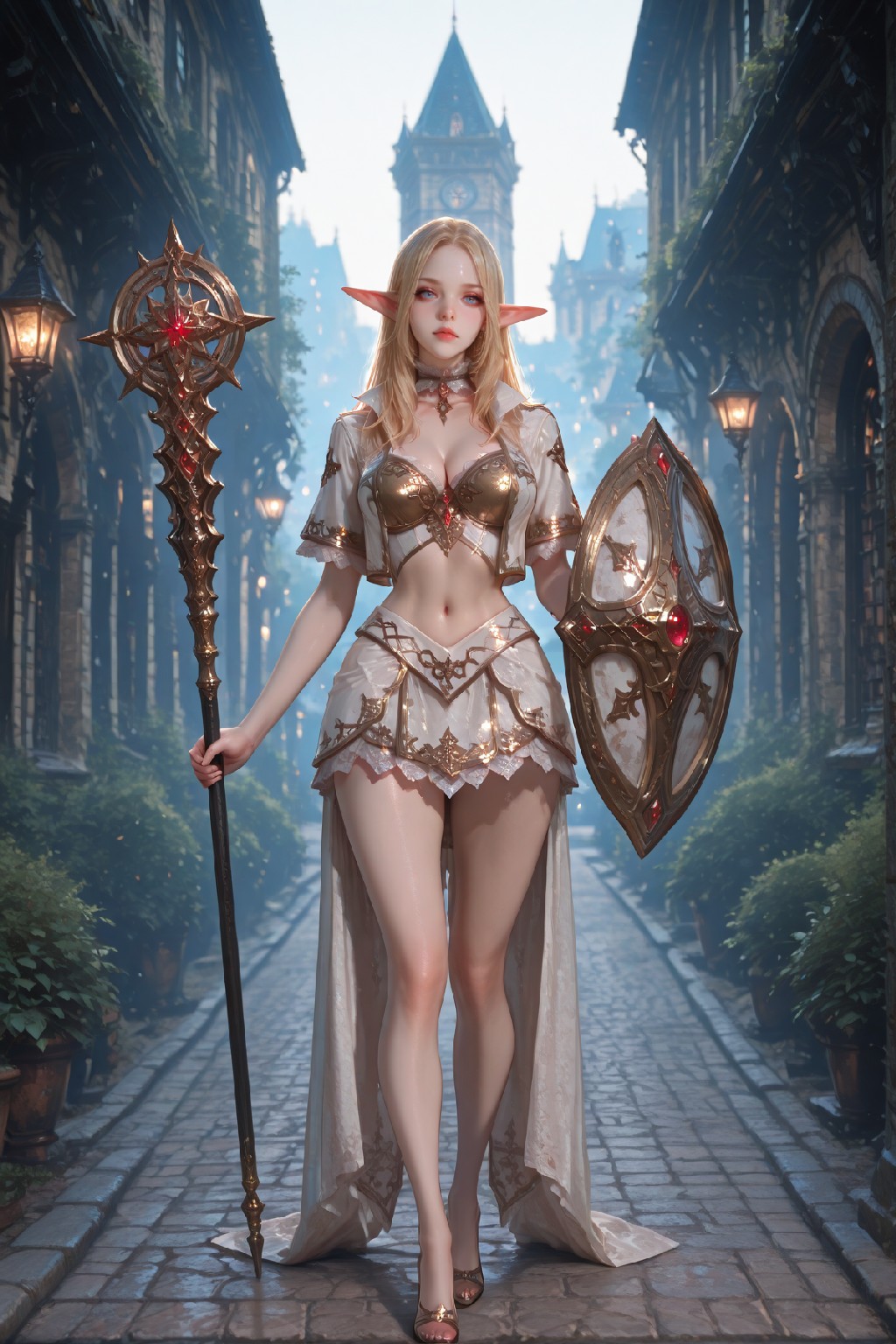 Mysterious Muse of the Light Elves