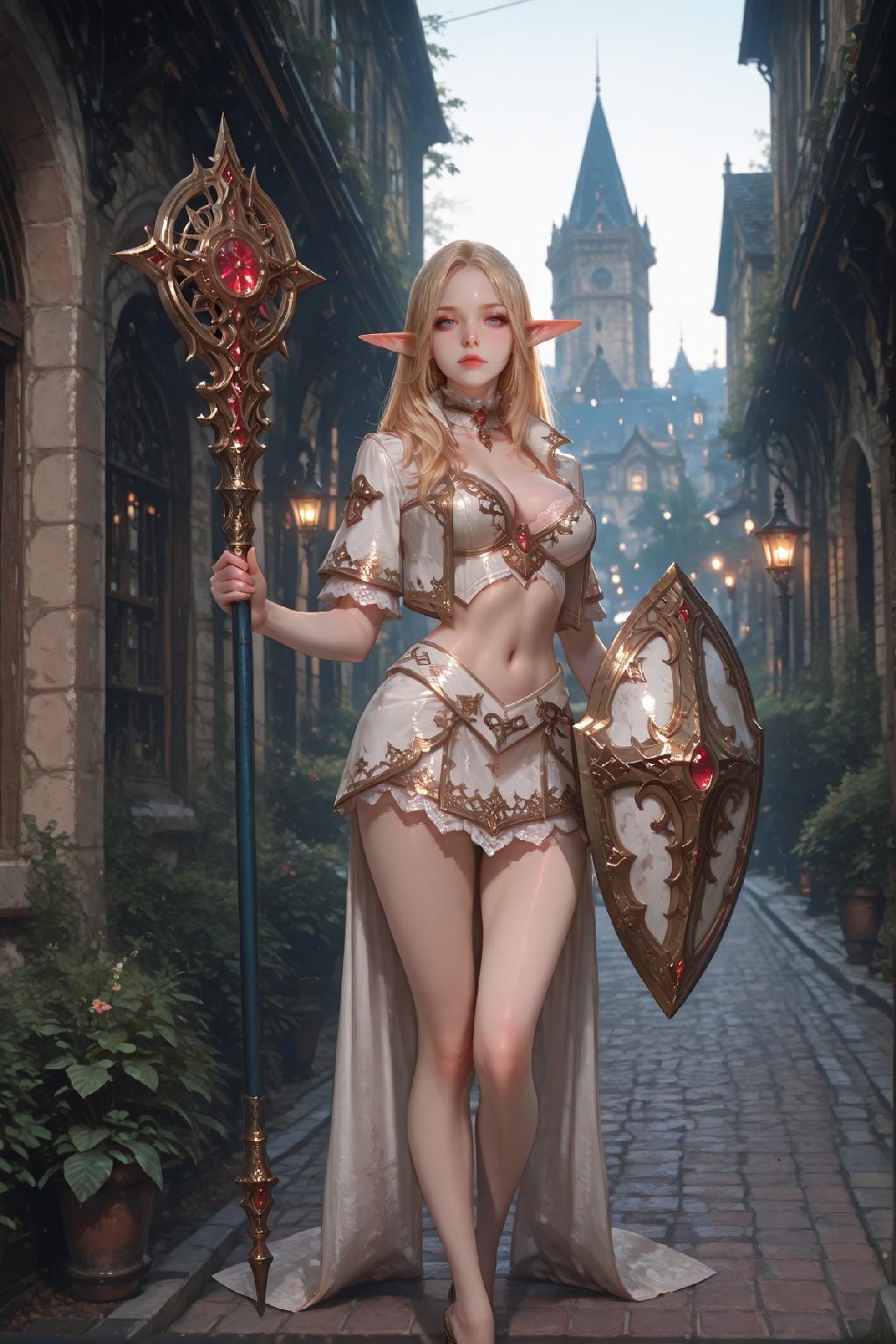 Mysterious Muse of the Light Elves