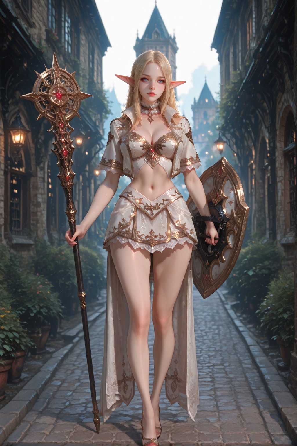 Mysterious Muse of the Light Elves