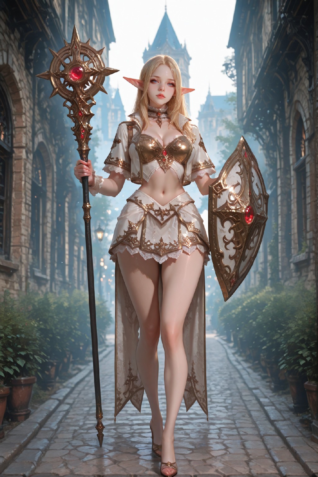 Mysterious Muse of the Light Elves