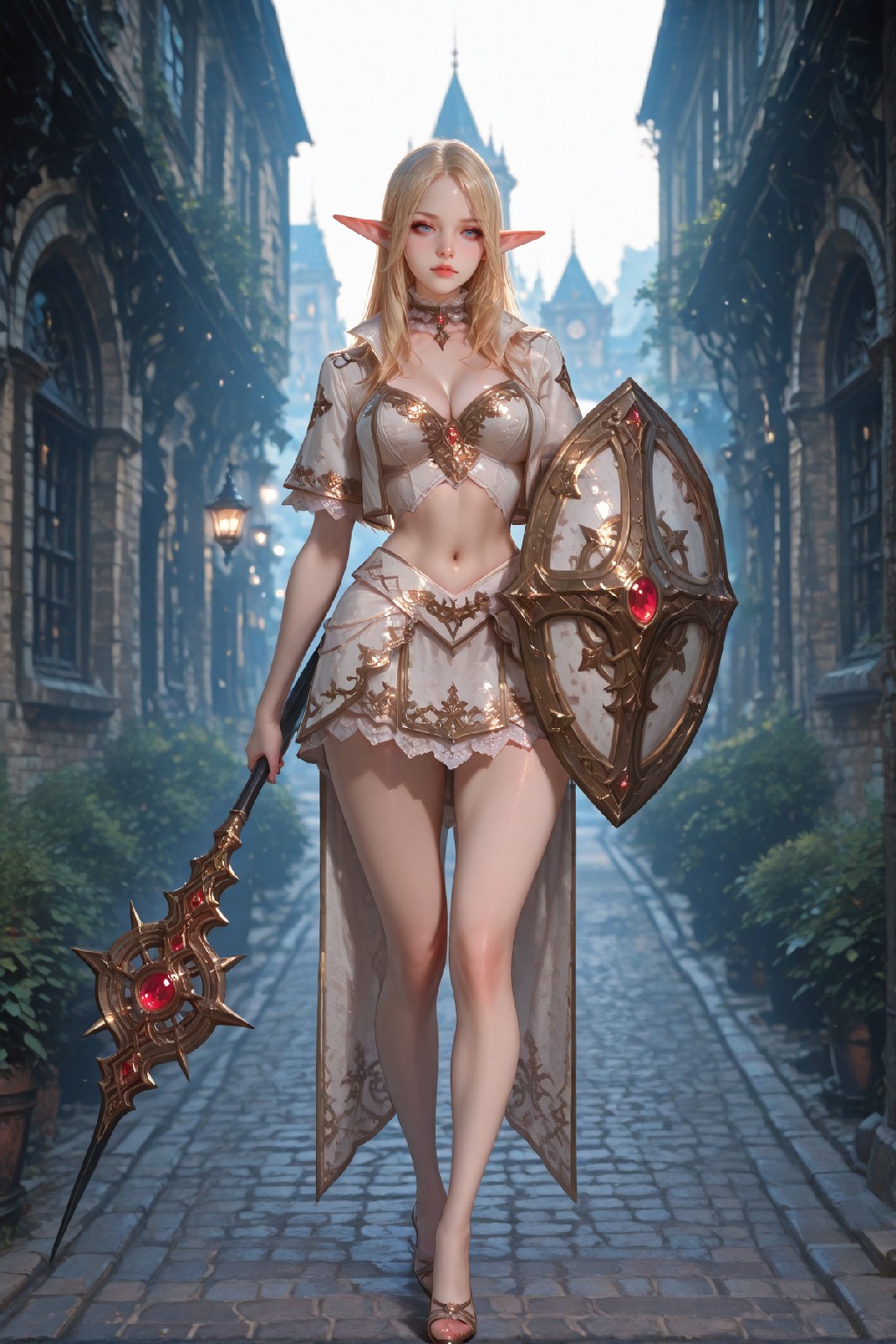 Mysterious Muse of the Light Elves