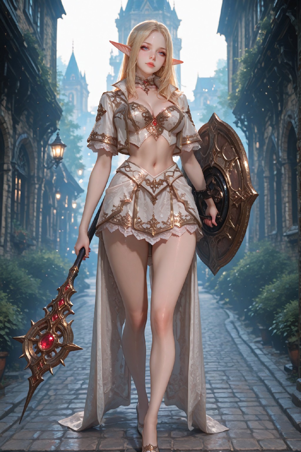 Mysterious Muse of the Light Elves