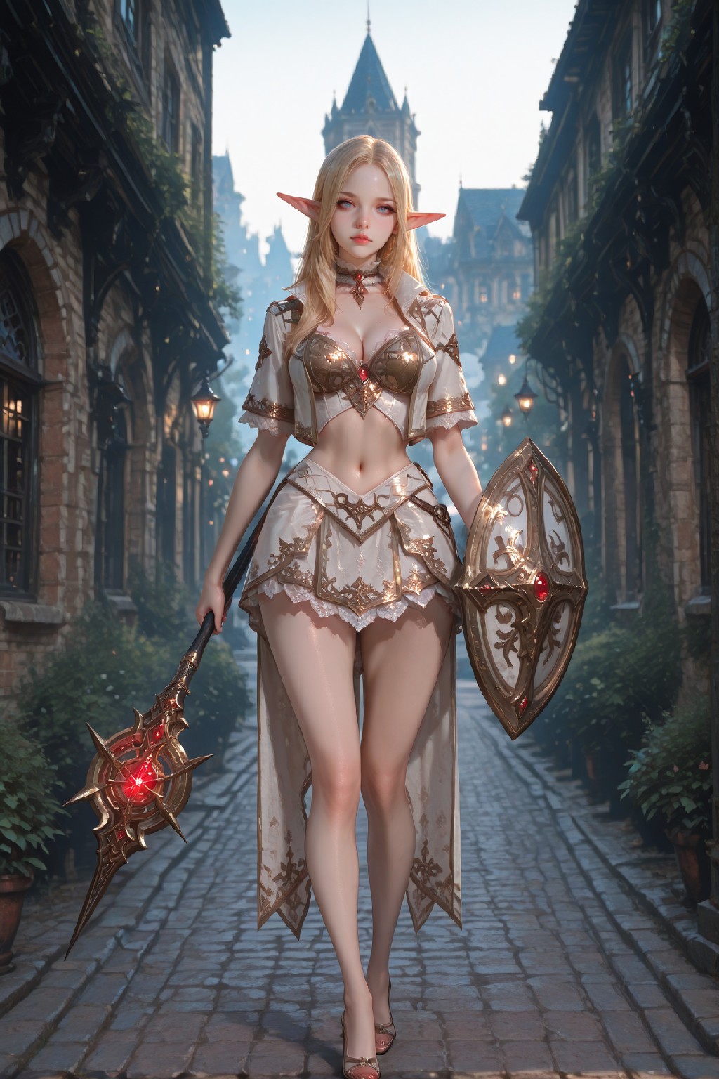 Mysterious Muse of the Light Elves