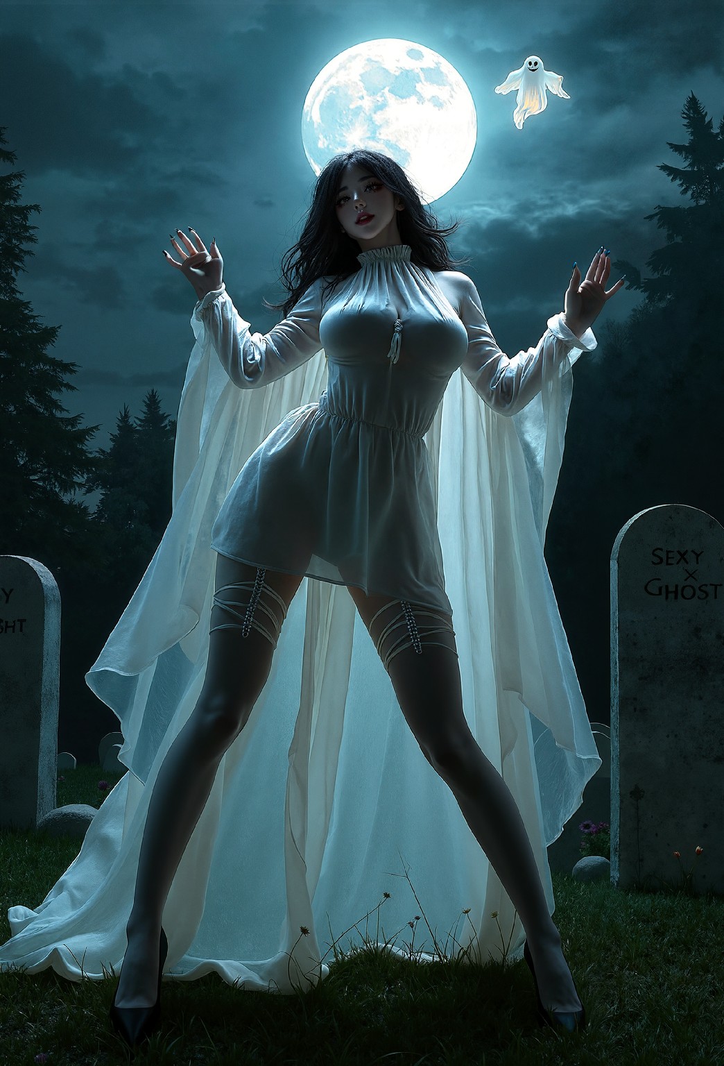 Sexy Ghost NSFW 1