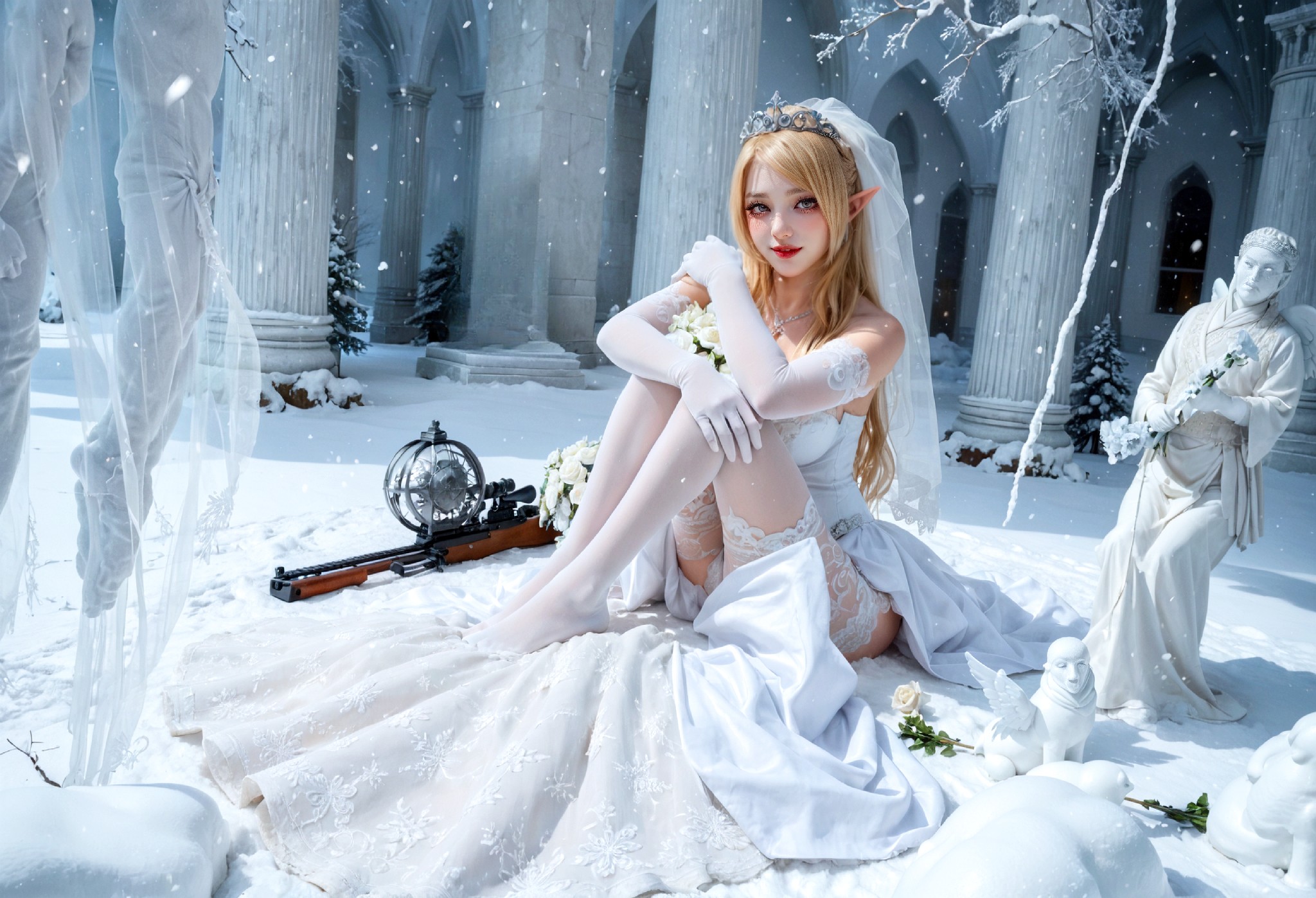 Wedding gown SFW 1