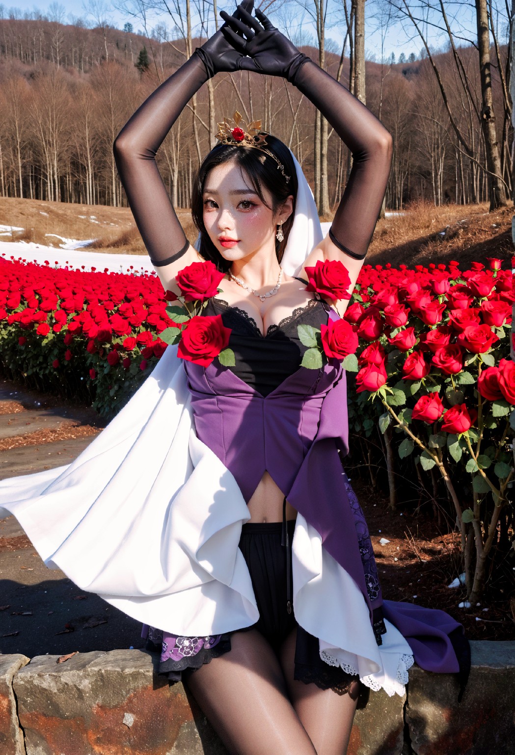 Dresses & roses SFW 2