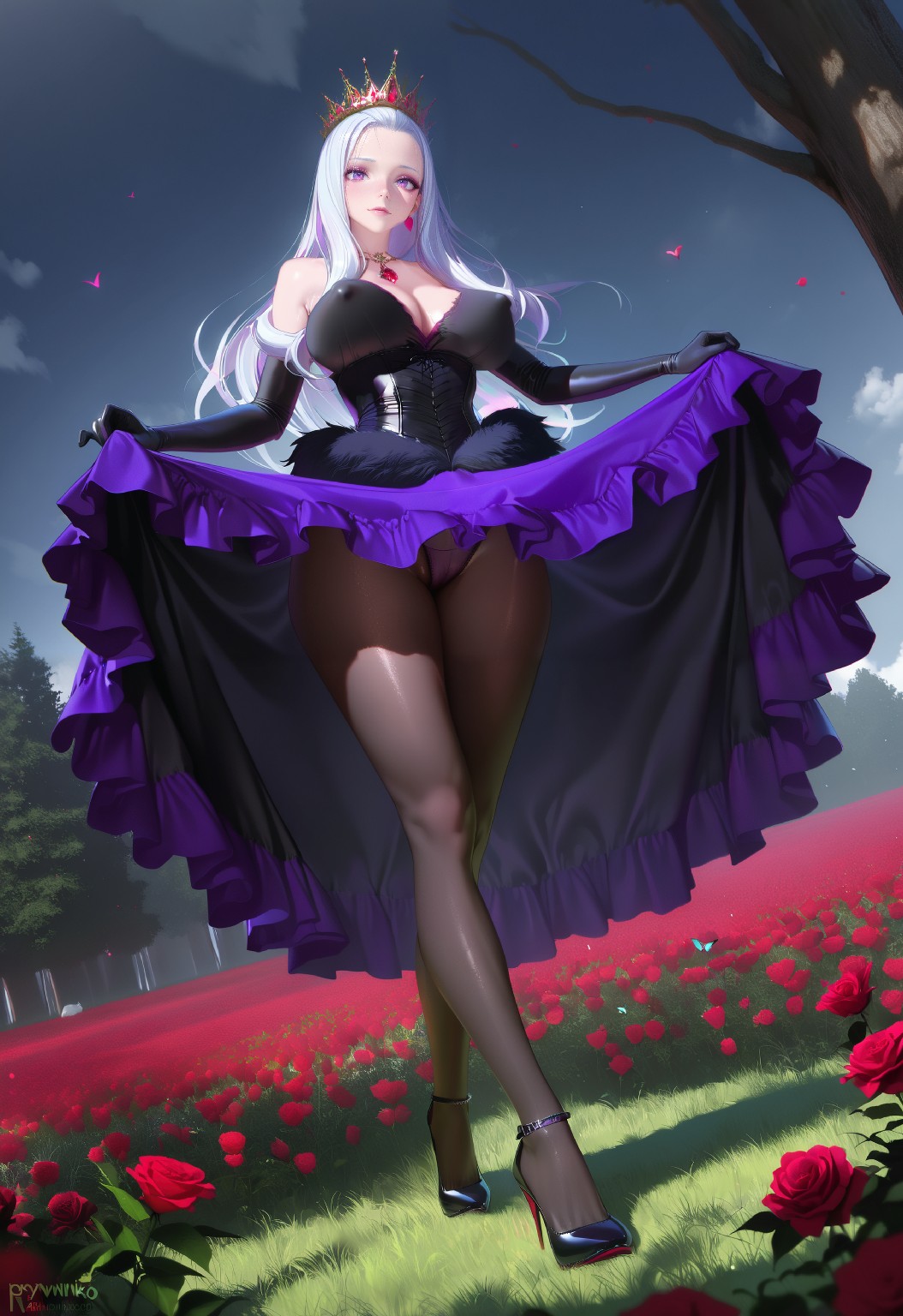 Dresses & roses SFW 2