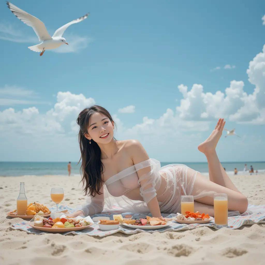 Beach picnic