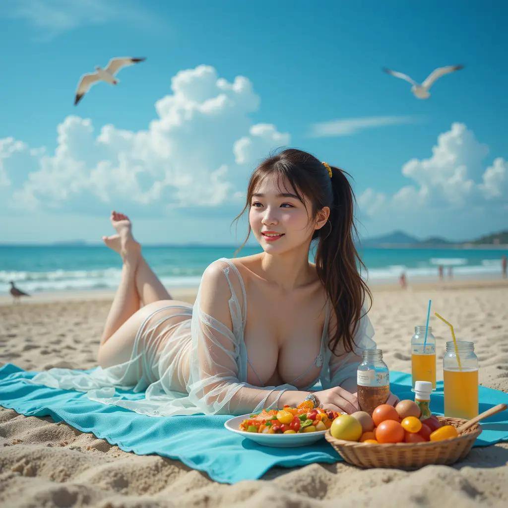 Beach picnic