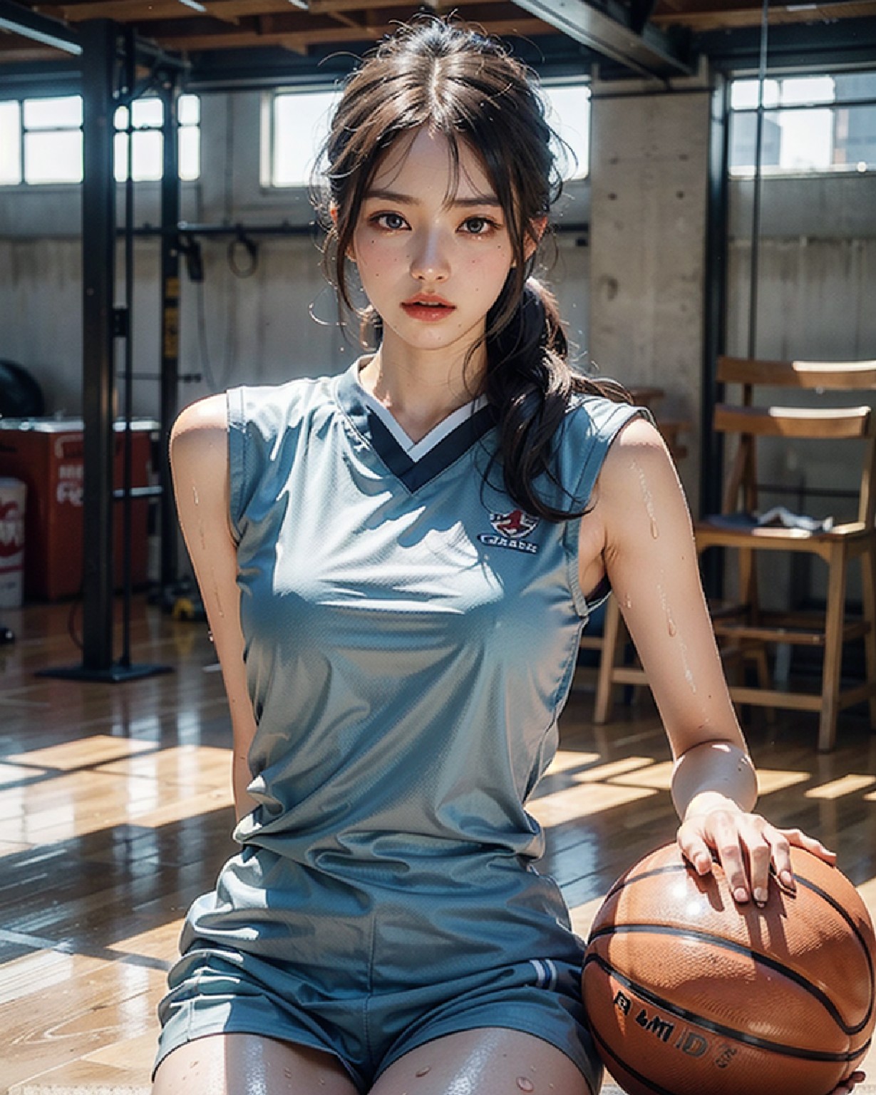Basketball superstar girl Ai ''