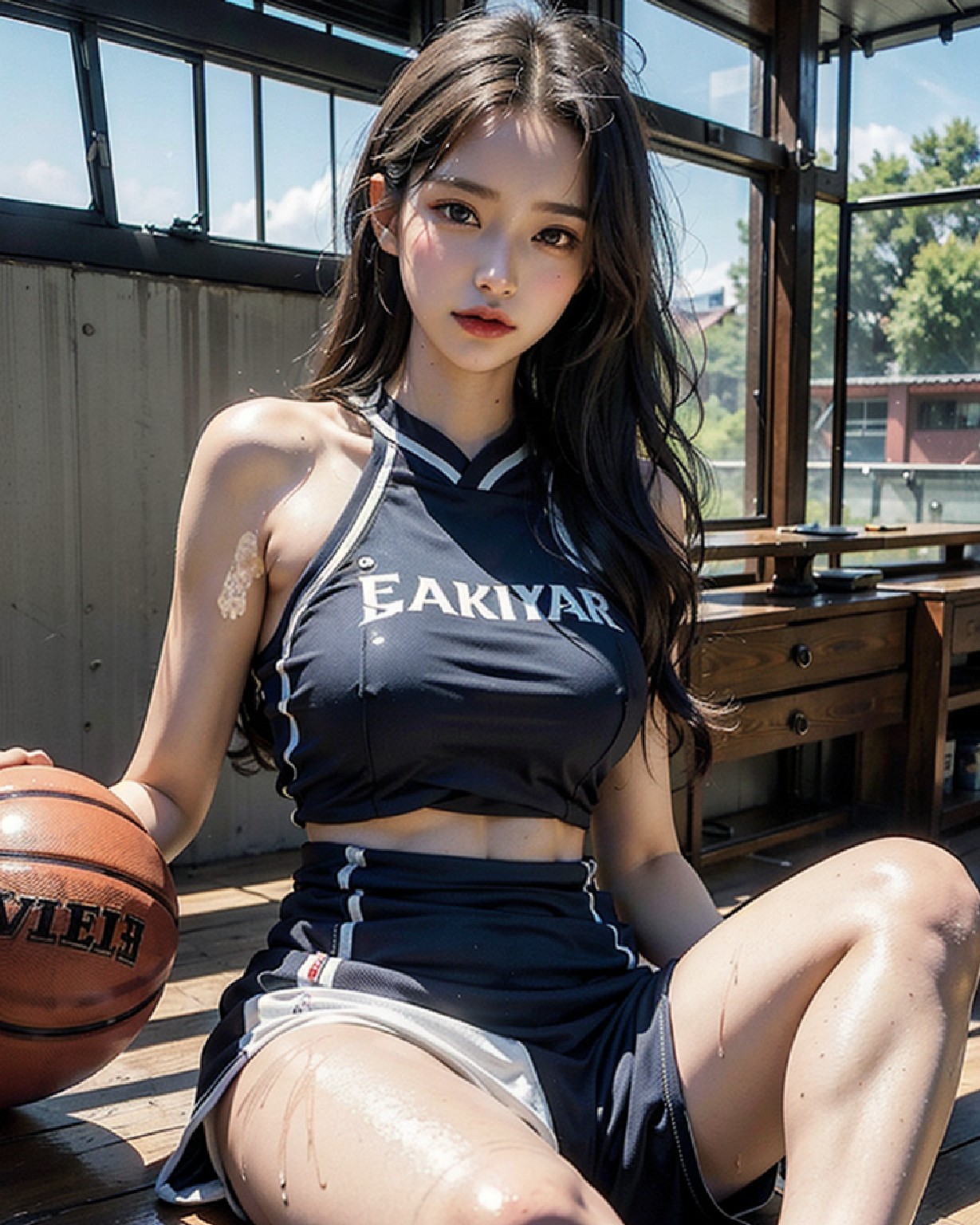 Basketball superstar girl Ai ''