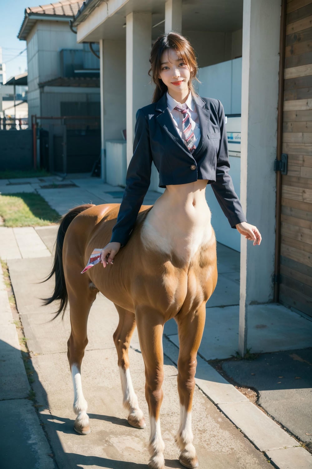 AI Beauty - Reality - Sagittarius Schoolgirl - Pure Edition