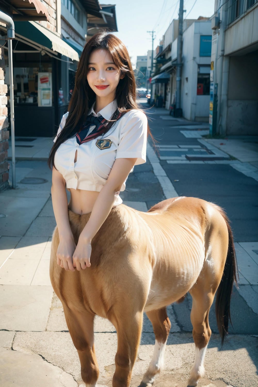 AI Beauty - Reality - Sagittarius Schoolgirl - Pure Edition