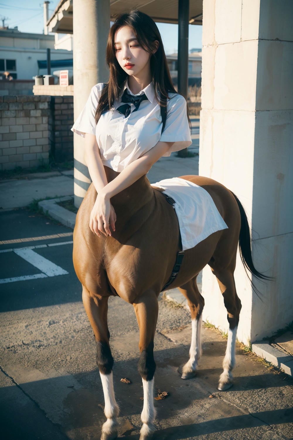 AI Beauty - Reality - Sagittarius Schoolgirl - Pure Edition