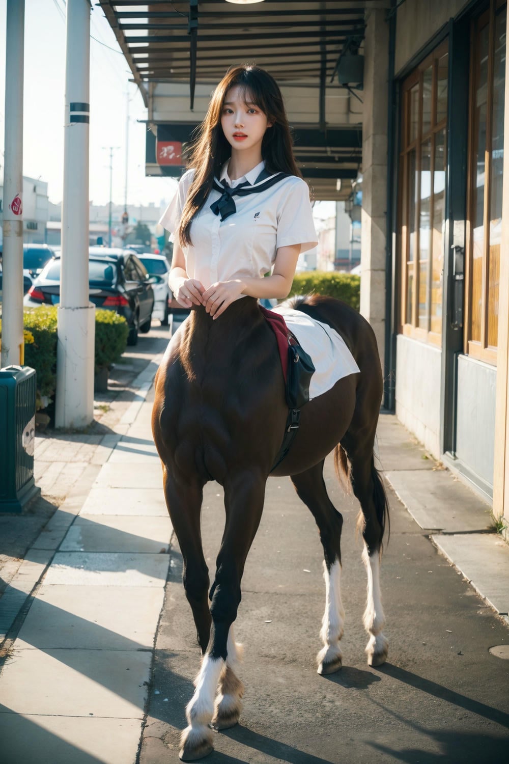 AI Beauty - Reality - Sagittarius Schoolgirl - Pure Edition
