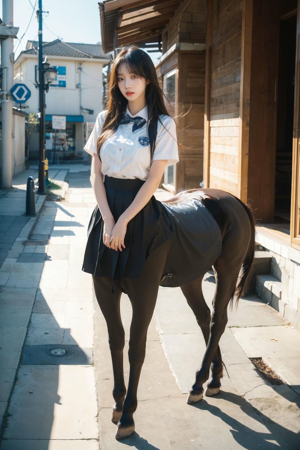 AI Beauty - Reality - Sagittarius Schoolgirl - Pure Edition