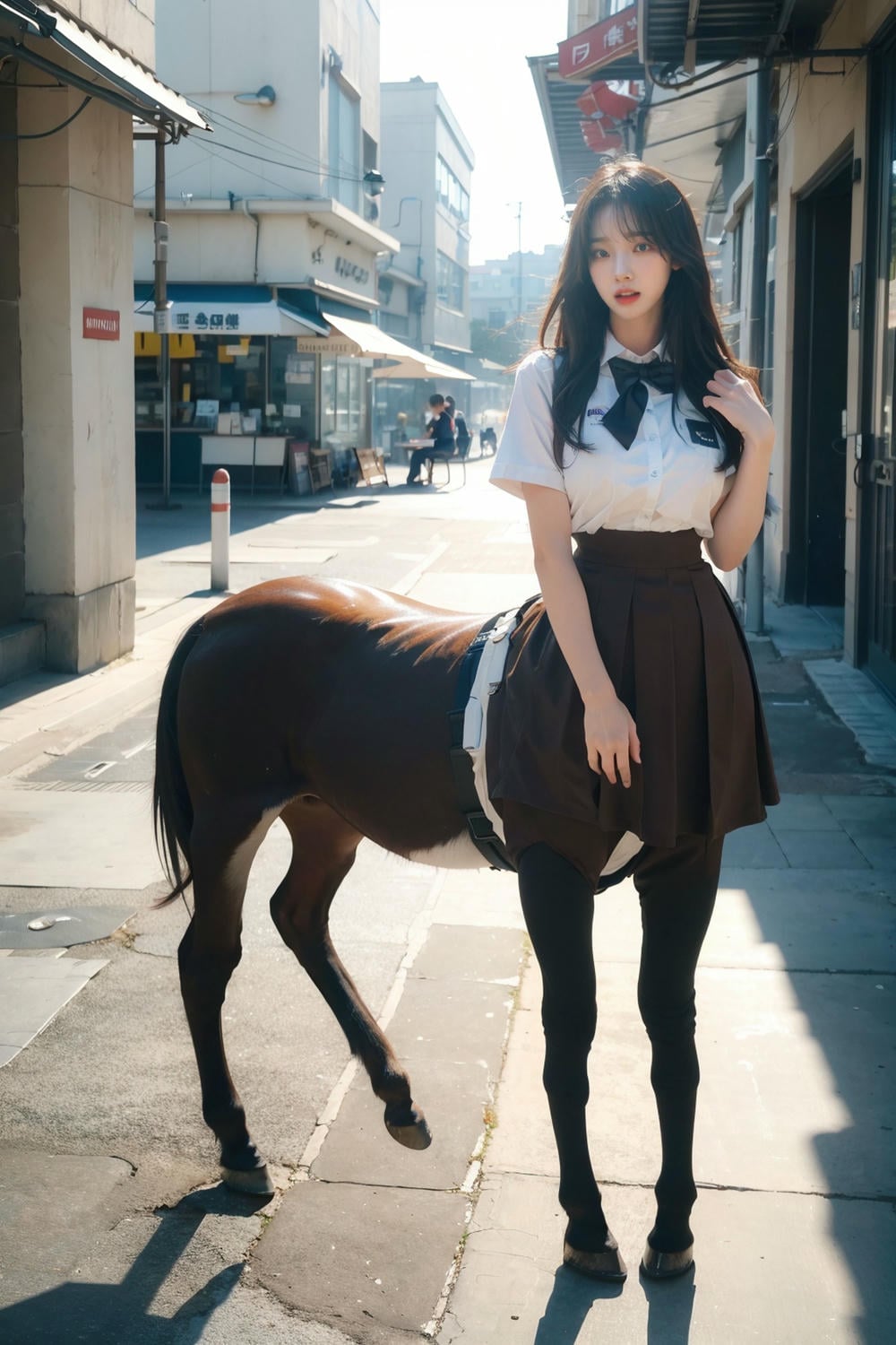 AI Beauty - Reality - Sagittarius Schoolgirl - Pure Edition