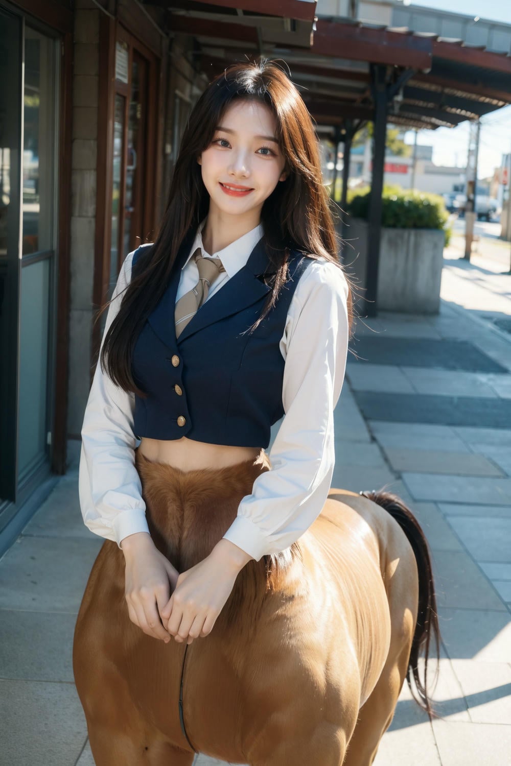 AI Beauty - Reality - Sagittarius Schoolgirl - Pure Edition