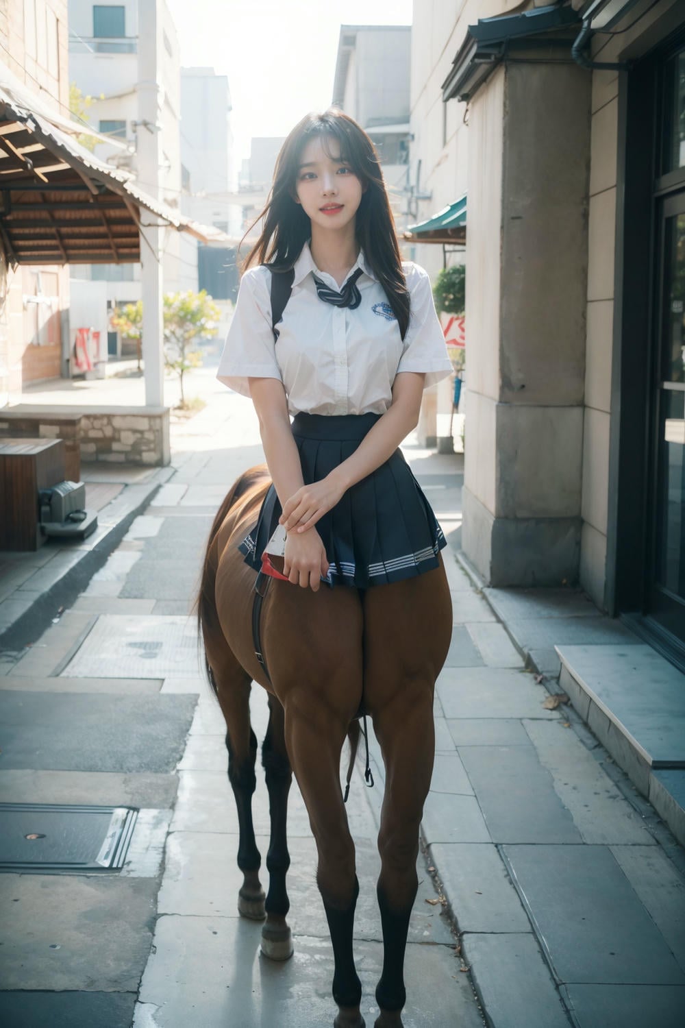 AI Beauty - Reality - Sagittarius Schoolgirl - Pure Edition