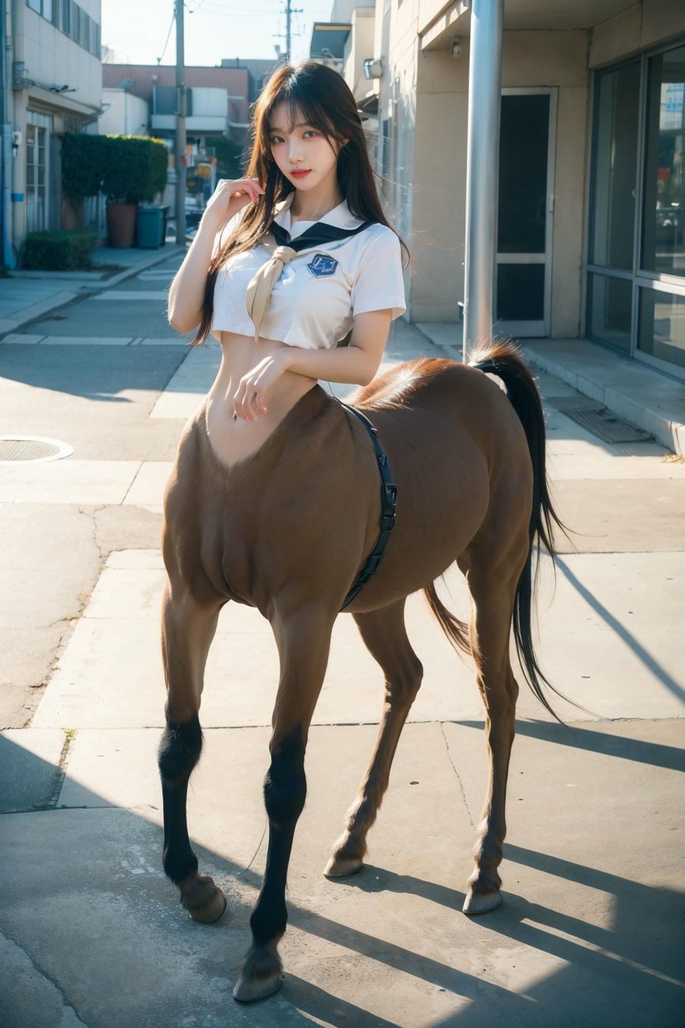 AI Beauty - Reality - Sagittarius Schoolgirl - Pure Edition