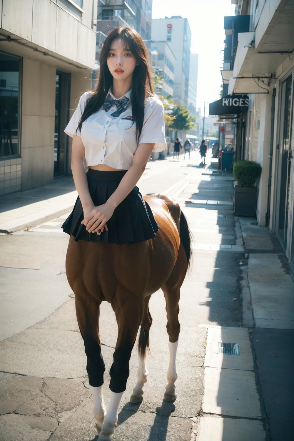AI Beauty - Reality - Sagittarius Schoolgirl - Pure Edition
