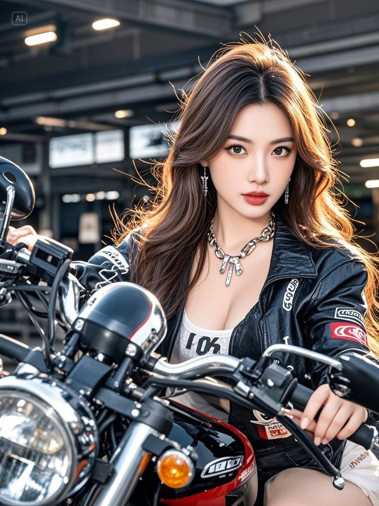 Female racing driver