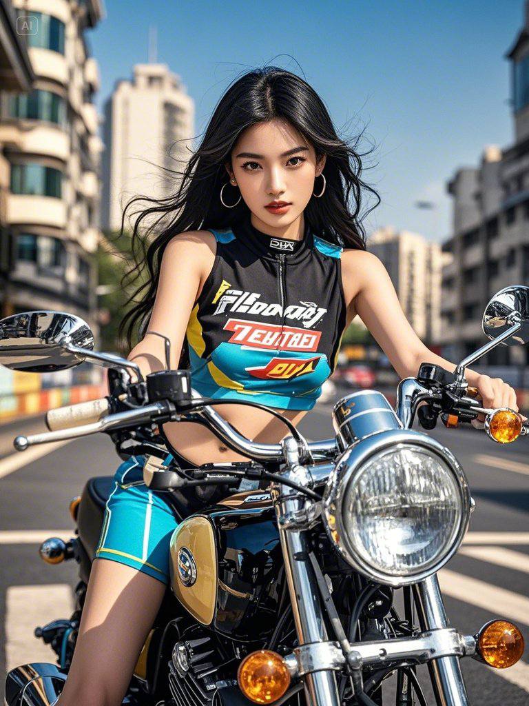 Female racing driver