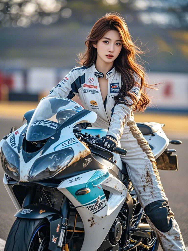 Female racing driver