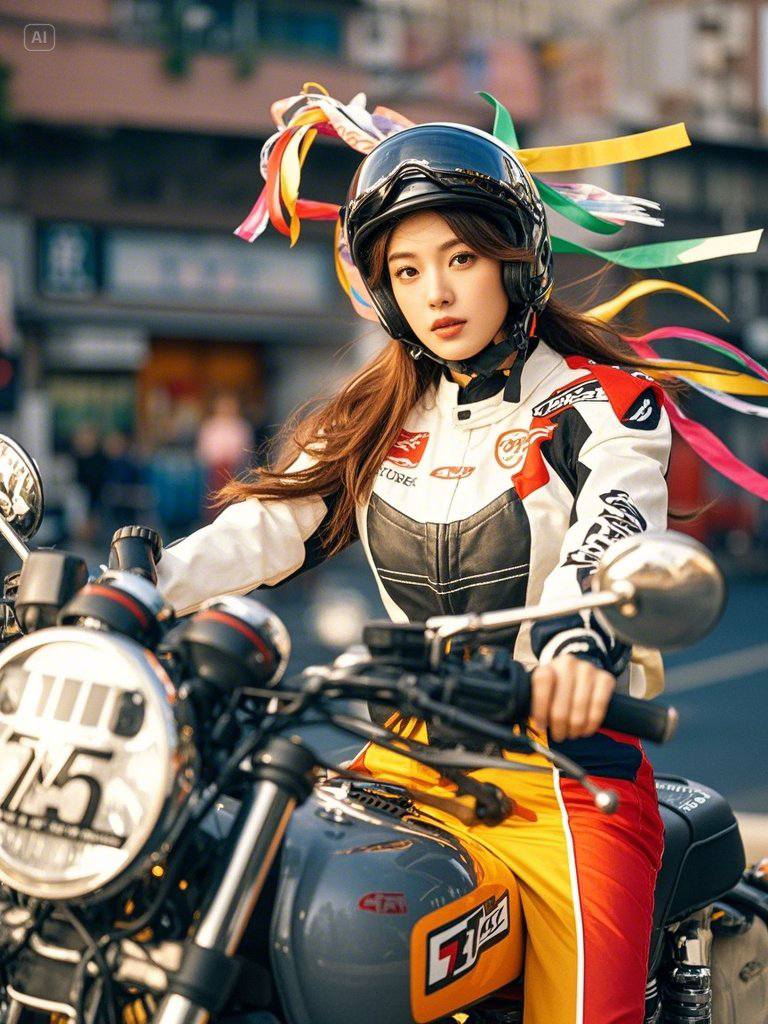 Female racing driver