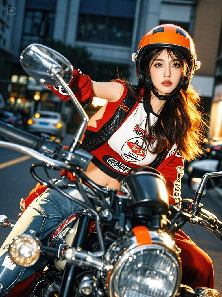 Female racing driver