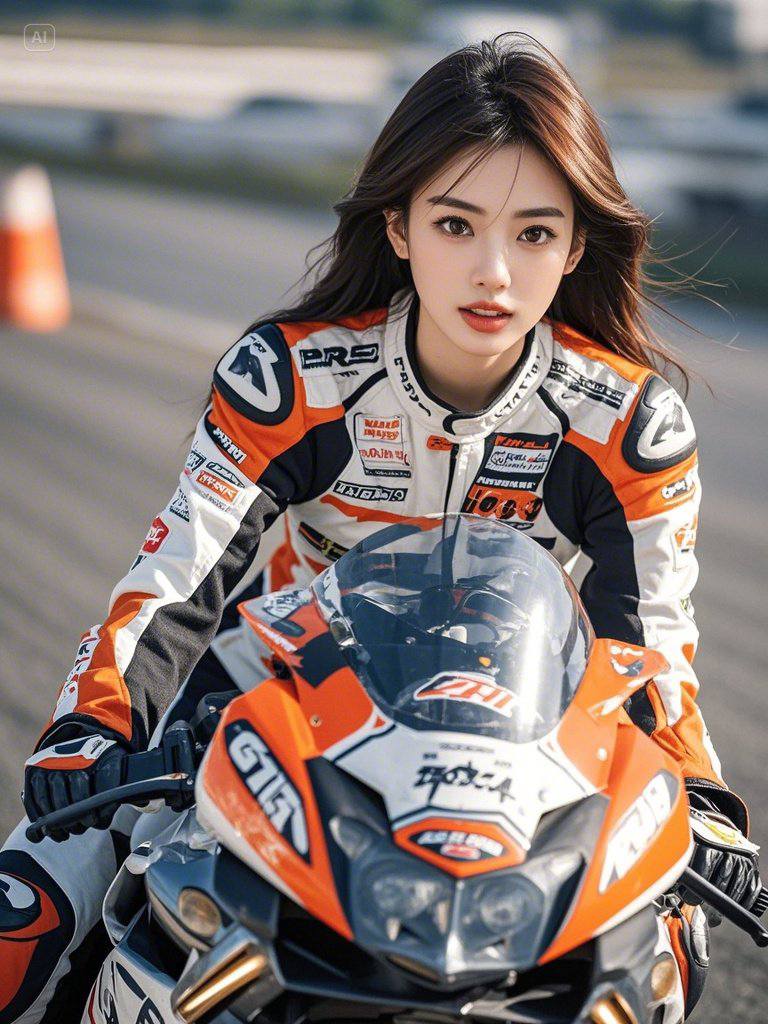 Female racing driver