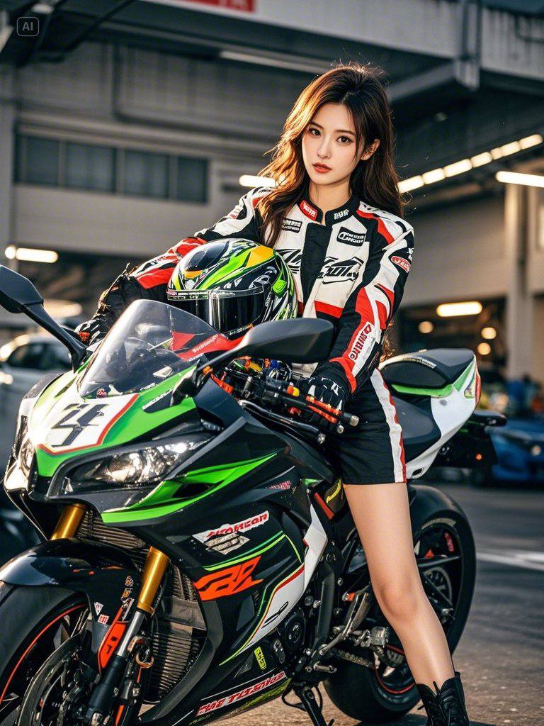 Female racing driver