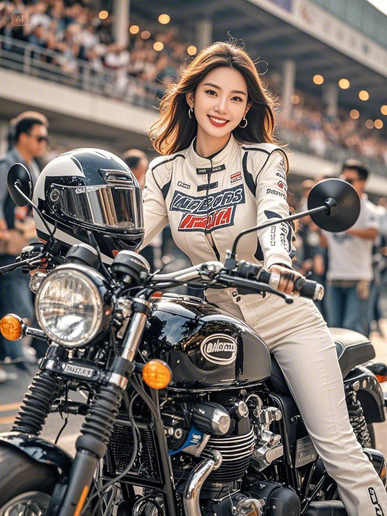 Female racing driver