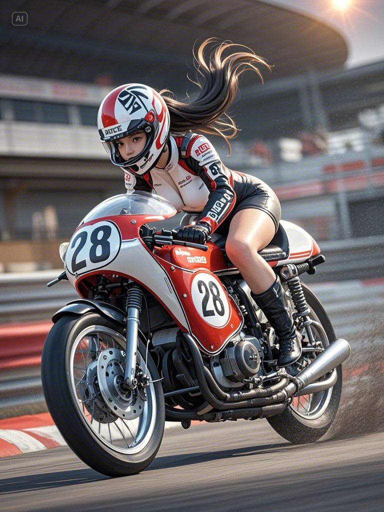 Female racing driver