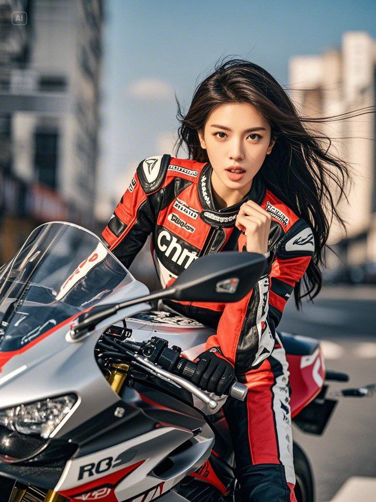 Female racing driver