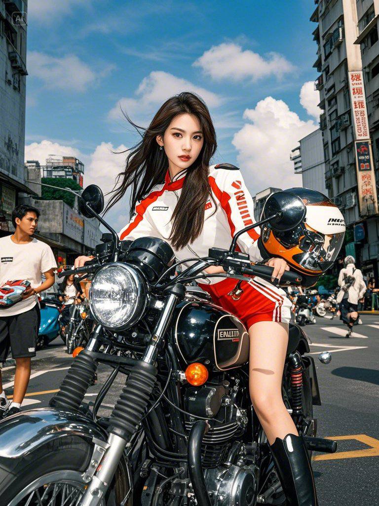 Female racing driver