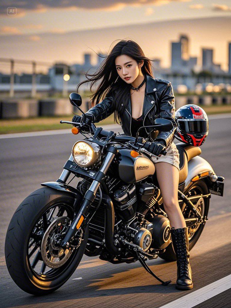 Female racing driver