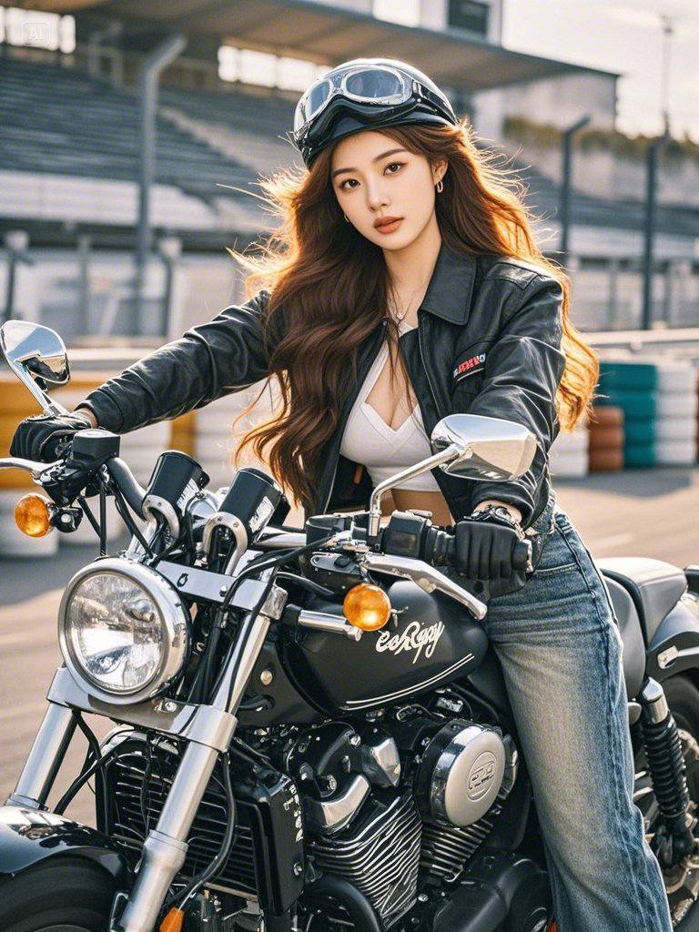 Female racing driver