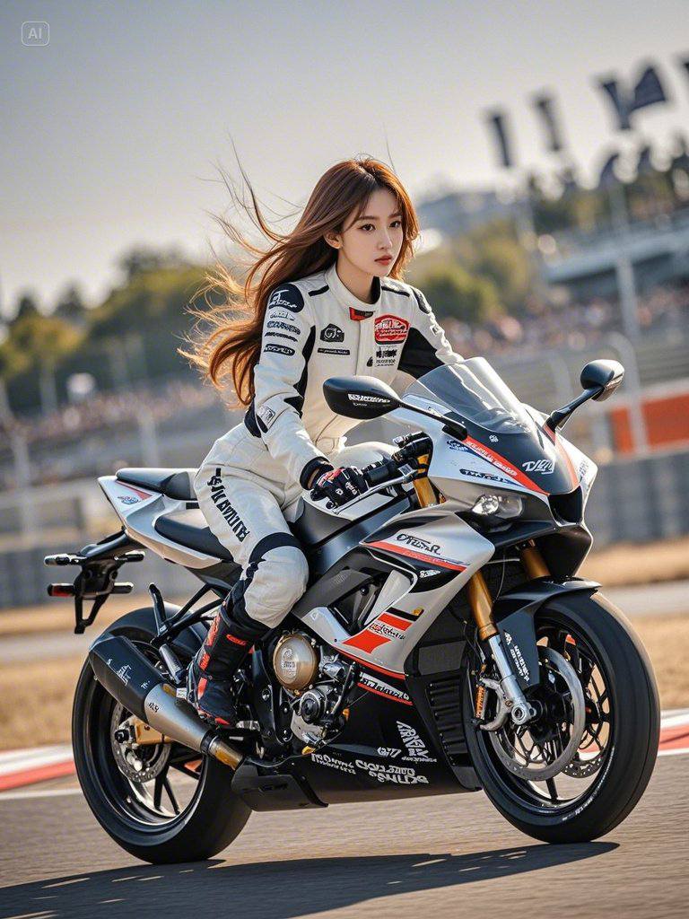 Female racing driver