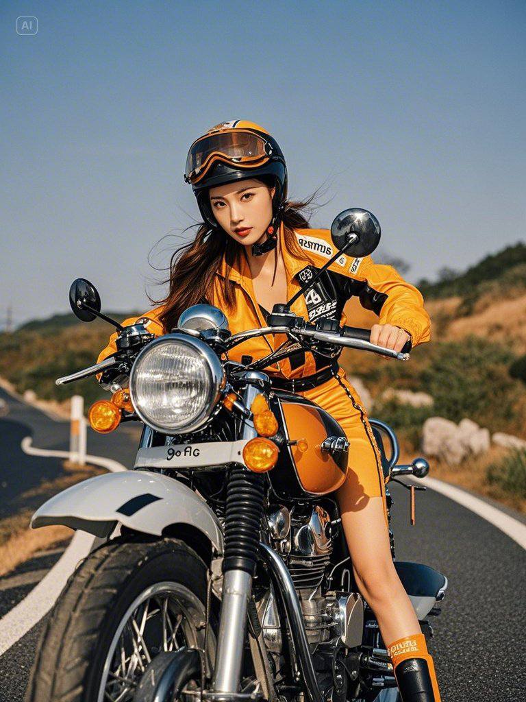 Female racing driver
