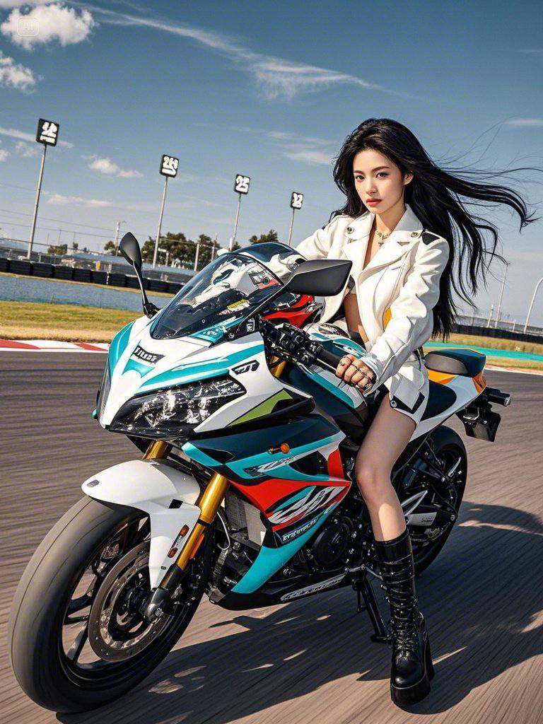 Female racing driver