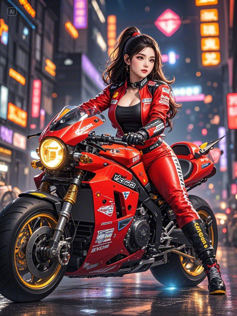 Female racing driver