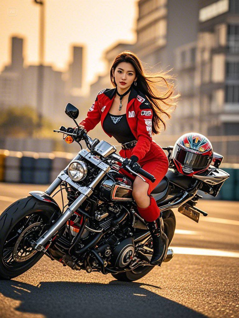 Female racing driver