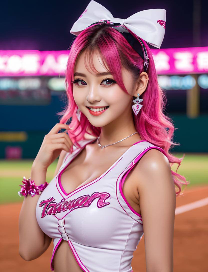 Cheerleaders in baseball