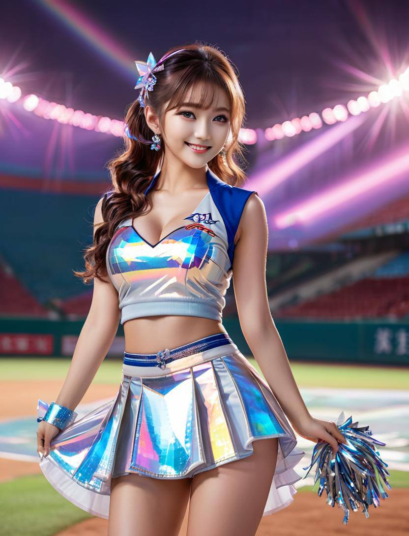 Cheerleaders in baseball