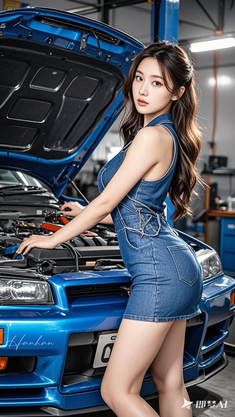 It wasn't the key that turned the engine on, it was the look in her eyes.