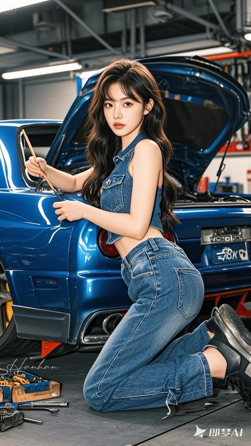 It wasn't the key that turned the engine on, it was the look in her eyes.