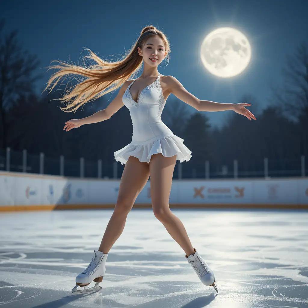 Woman skating