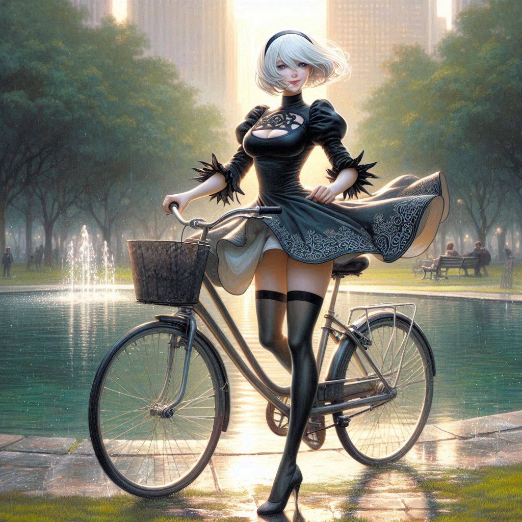Biking